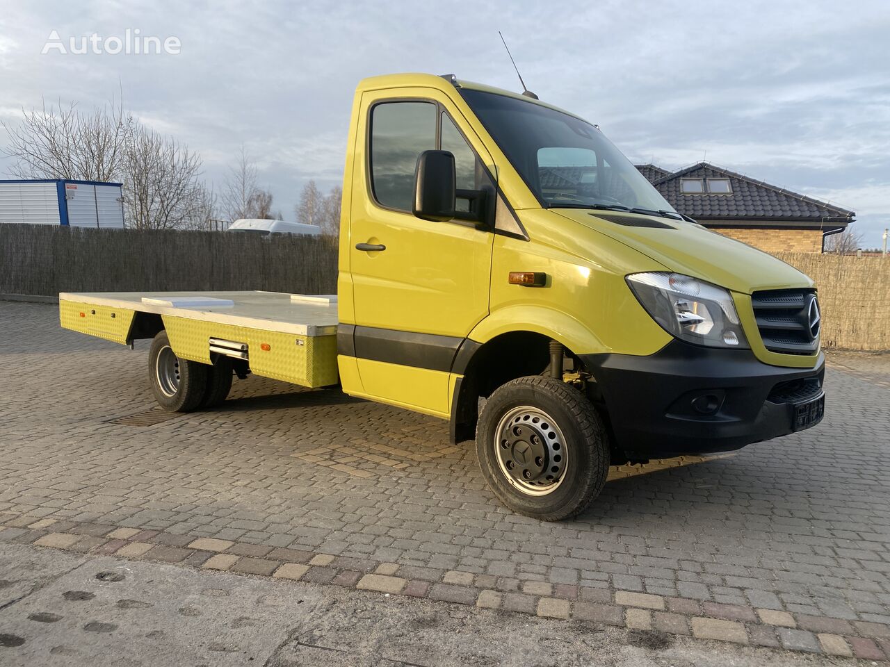 Mercedes-Benz SPRINTER 519 CDI 3,0 BIMOBIL 4X4 PLATFORMA KIPPER alkoven