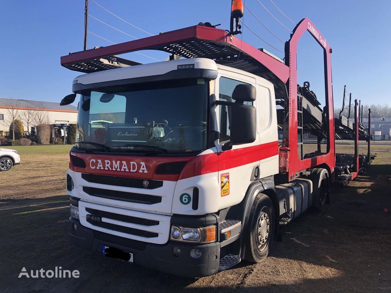 Scania P410 LA4x2MLB  autotransporter + prikolica autotransportera