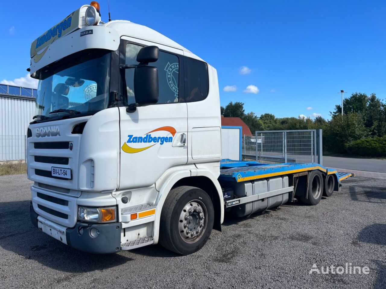 Scania R480 truck / lkw transporter, gs meppel autotransporter