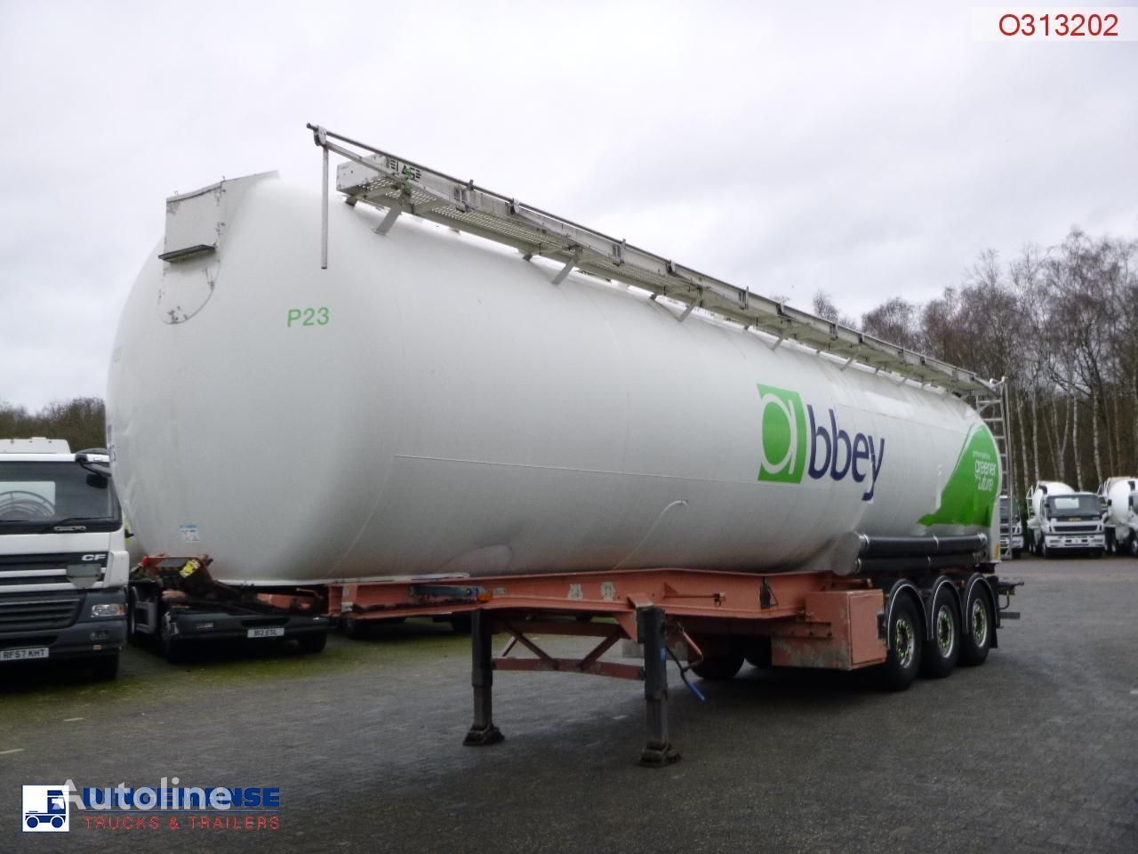 LAG Powder tank alu 60.5 m3 (tipping) cisterna silos