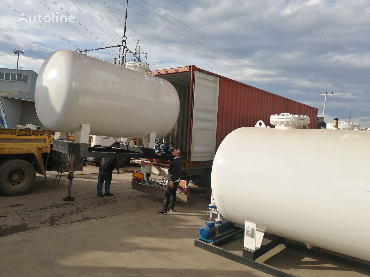 LPG Skid System Refilling Cylinder Autogas  cisterna za gas