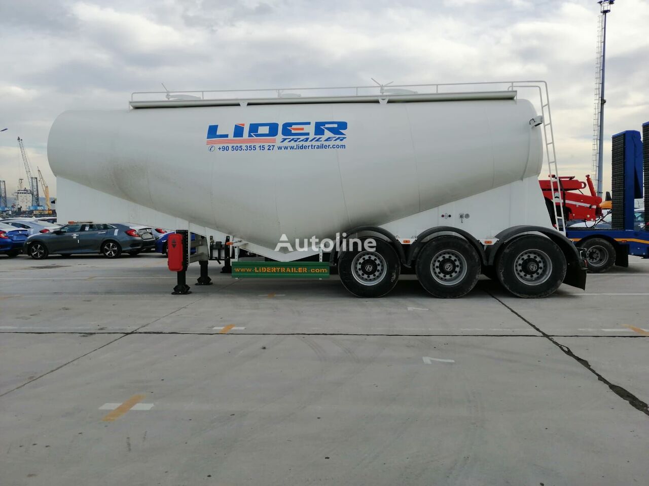 nova Lider  NEW 2024 CEMENT TANKER TRAILER cisterna za prevoz cementa