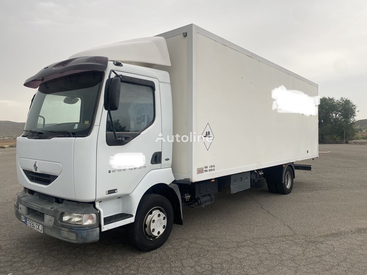 Renault Midlum 180.10 kamion furgon