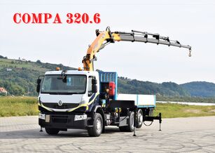 RENAULT Premium 370* COMPA 320.6+FUNK* TOPZUSTAND kamion s ravnom platformom
