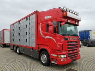 SCANIA R 620LB 6X2 Állatszállító kamion za prijevoz stoke