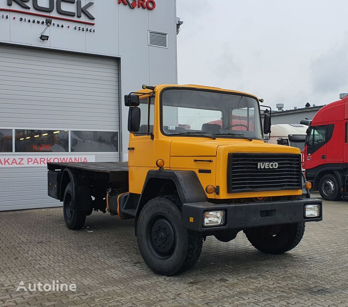 IVECO MAGIRUS 120-130,Full Steel 4x4-M kamion platforma