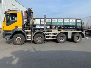 IVECO Trakker 450 | 8x4-6 | Hook + Crane | kamion rol kiper