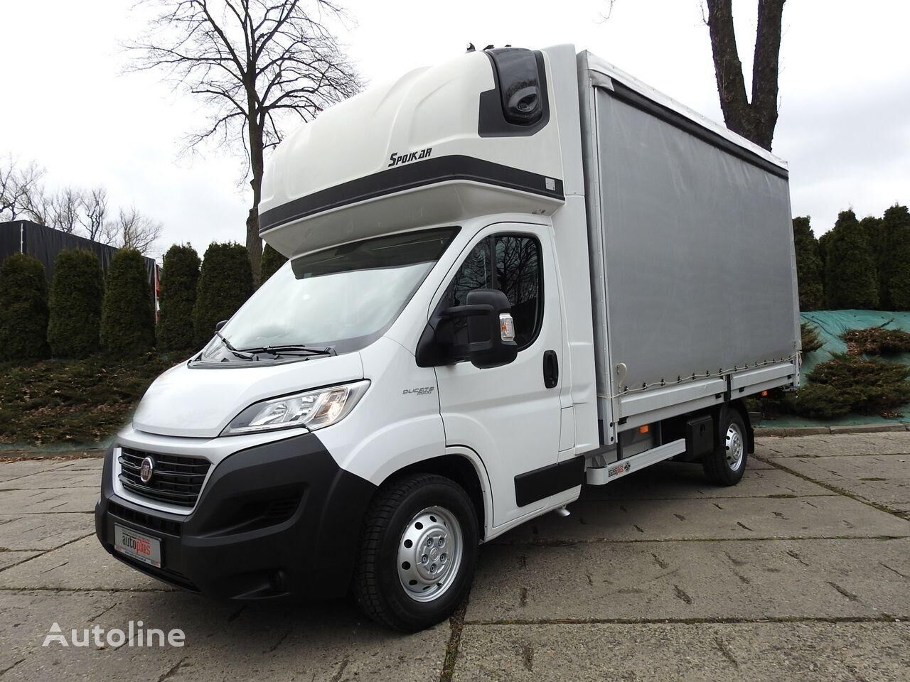 FIAT DUCATO	P+P+HF kamion s ceradom