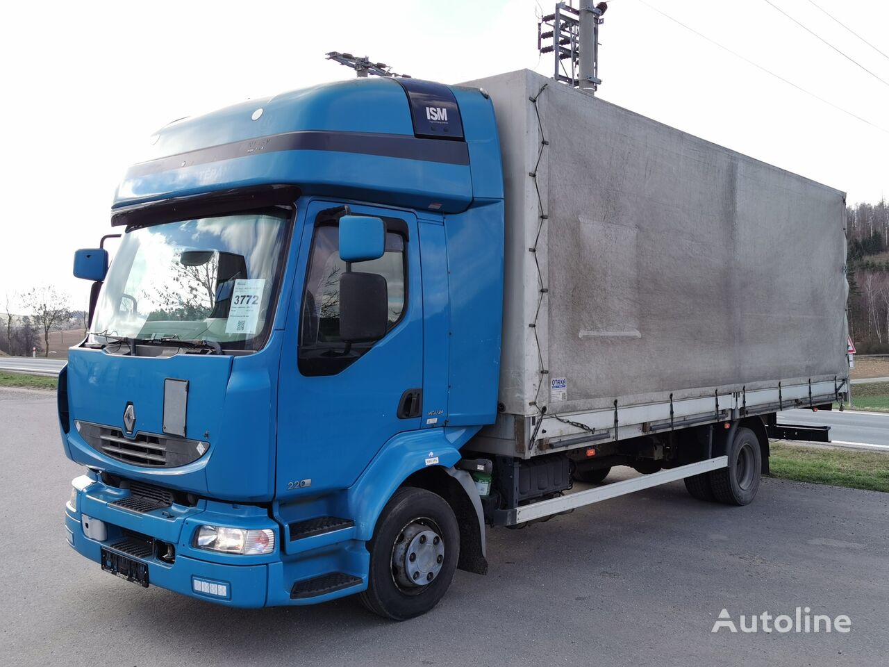 Renault MIDLUM 220.12. kamion s ceradom