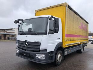 Mercedes-Benz Atego III 1227L kamion sa kliznom ceradom nakon udesa