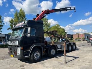 Volvo FM 440 8X4 + HMF 2420-K4 REMOTE 2011 YEAR + CABELLIFT - EURO 5 kamion sa kukom za podizanje tereta