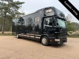 Scania 5-paards paardenvrachtwagen Roelofsen LIVING 18T kamion za prevoz konja