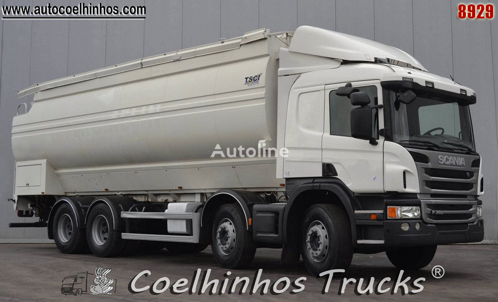 Scania P 360 kamion za prijevoz brašna