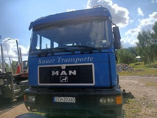 MAN 26.463 kamion za prijevoz drva + šumarska prikolica