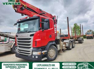 Scania R480 6x4 EPSILON E250L kamion za prijevoz drva