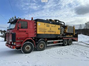 Scania R143 HL 8x2 59 with Atlas Copco XRVS466 compressor vozilo hitne pomoći