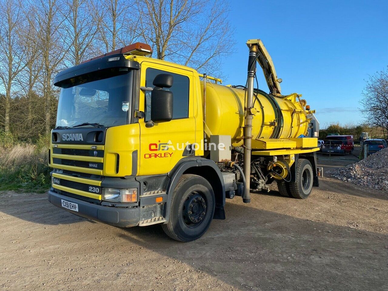 Scania combi tanker vozilo za čišćenje kanalizacije