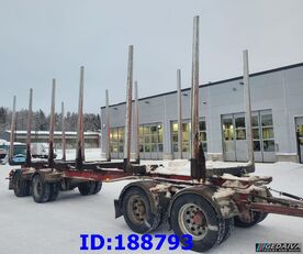 MALKKI RJ4-10200 - 4 Axles poluprikolica za revoz drva