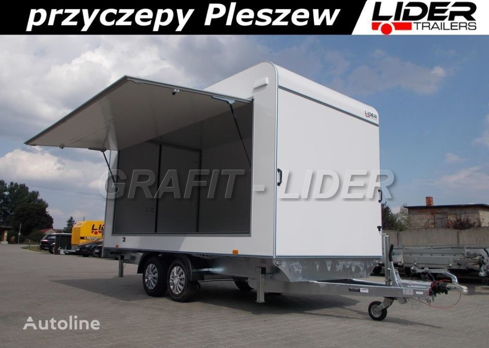 nova Lider trailers TP-059 przyczepa 420x200x210cm, kontener, furgon izolow prikolica furgon