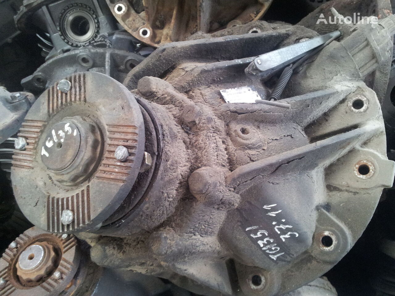 MAN axle gear, rear axle, HY1350, ratio 37/11 (3.36), 37/11 (3.36),  diferencijal za MAN TGA, TGX tegljača