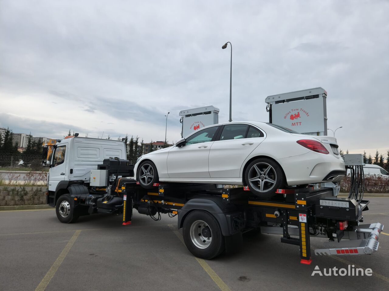 novi Mercedes-Benz Atego 1621 Eurolift/Seitenlader šlep auto