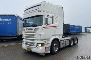 Scania R560 Topline, Euro 5, V8/ Low mileage / Sliding fifth wheel / Ma tegljač