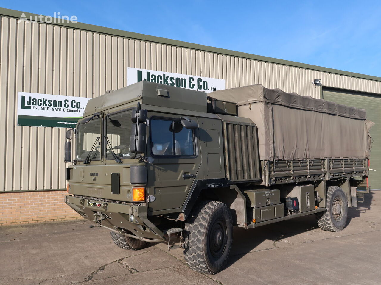 MAN HX60 18.330 4x4 Army Truck  vojni kamion