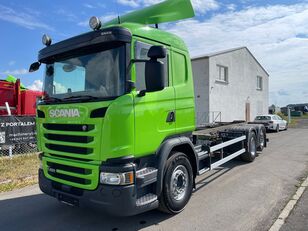 Scania G490 vozilo za prijevoz kontejnera